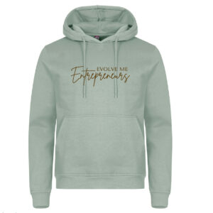 Sage grønn hoody, unisex